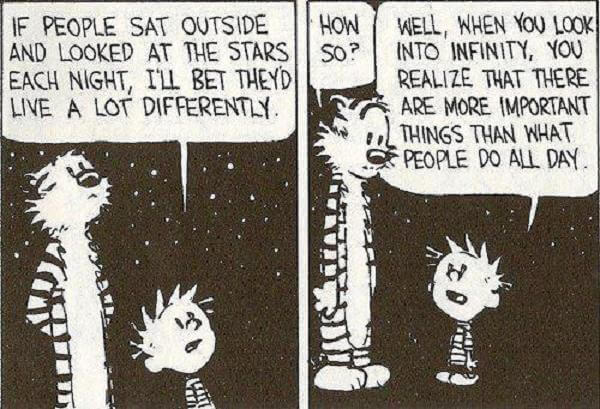 if people sat outside calvin and hobbes 