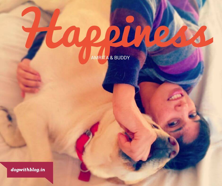 Amrita Bhinder dog, happiness called dog