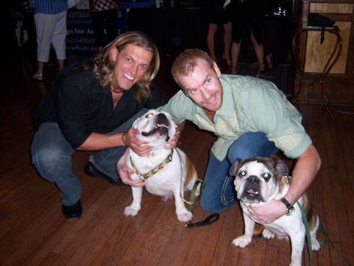 WWE Edge and Christian dog lovers