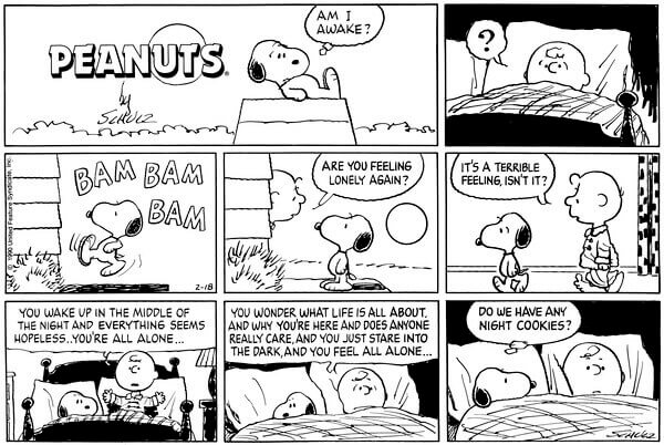 Peanuts alone