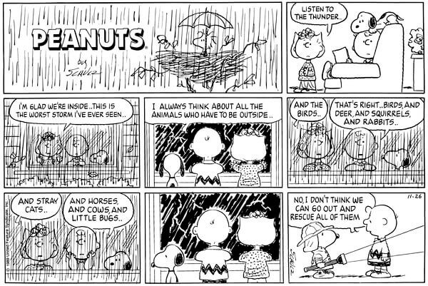 peanuts comic strip snoopy
