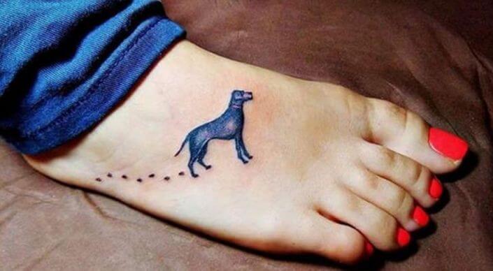 dog tattoo idea