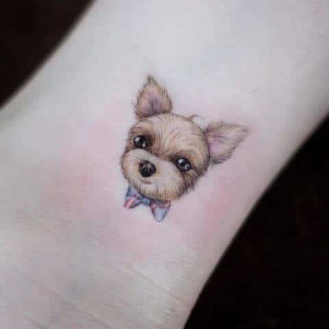 cute pet tattoo 