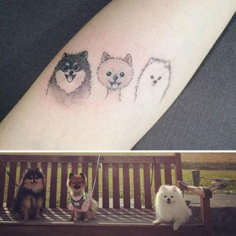dog lover tattoo 