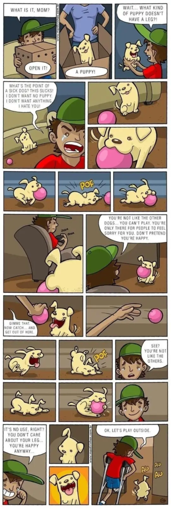 disability dog comic