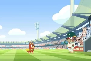 Bluey dog cartoon