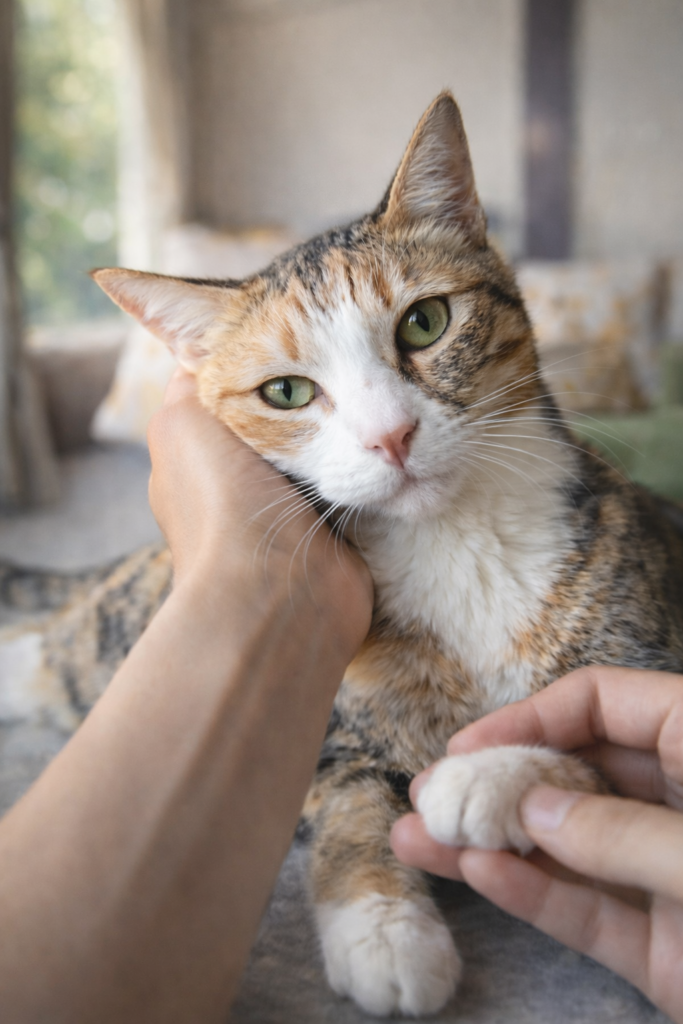 Calm, Cuddly Adult Cat Looking for Her Forever Home in Bangalore