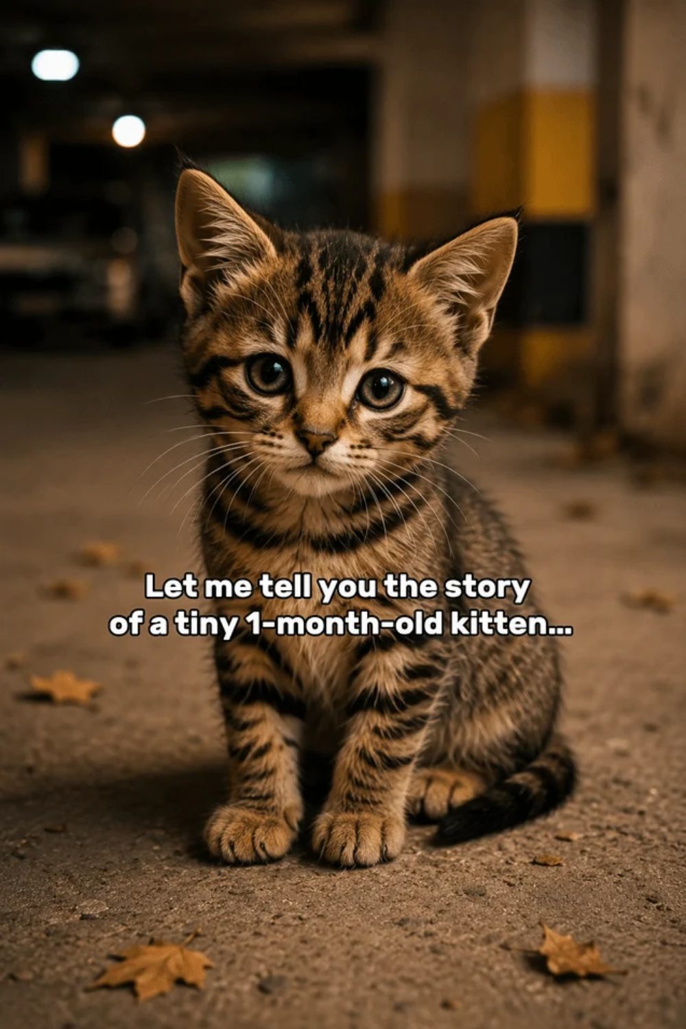 Motherless 40-Day-Old Kitten Needs a Home — Delhi NCR